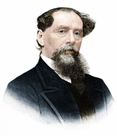 Portret van Charles Dickens (1812-1870), Engelse schrijver door Anonymous Anonymous