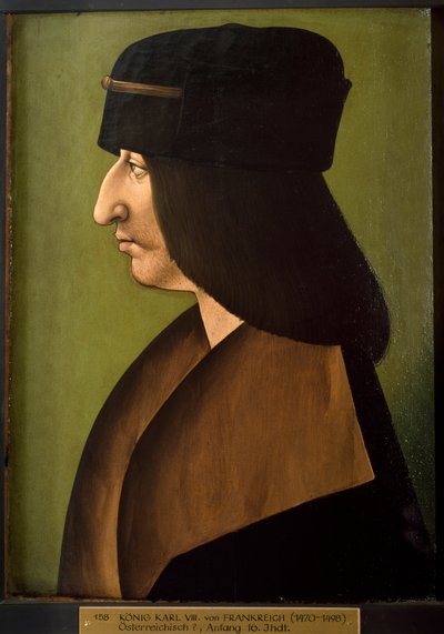 Portret van Karel VIII van Frankrijk door Anonymous Anonymous
