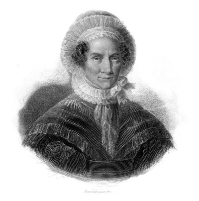 Portret van gravin Giuseppa Bellini Tornielli (geboren in 1776) in 