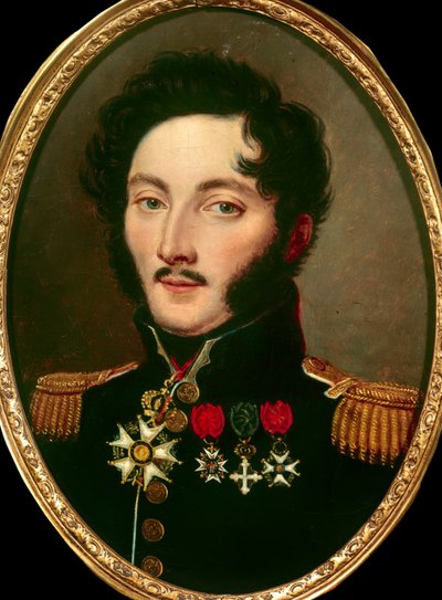 Portret van generaal baron Gourgaud door Anonymous Anonymous