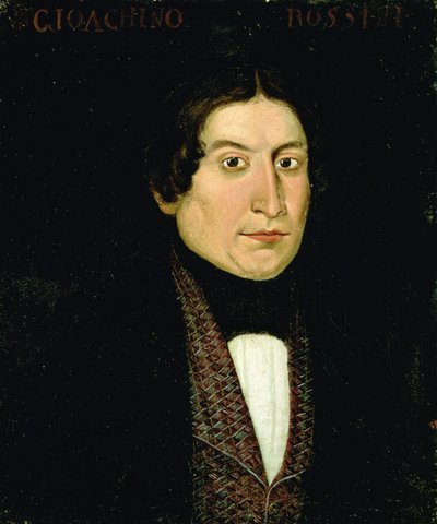 Portret van Gioacchino Rossini (1792-1868) door Anonymous Anonymous