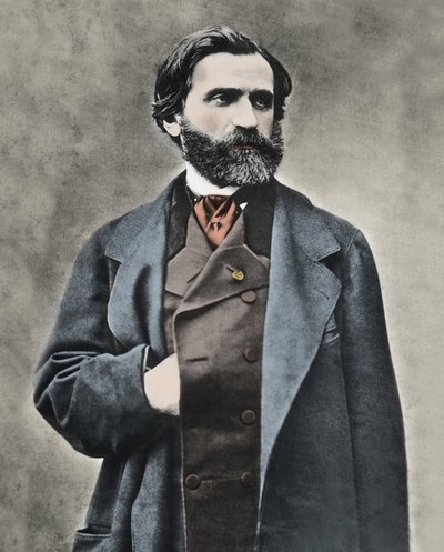 Portret van Giuseppe Verdi door Anonymous Anonymous