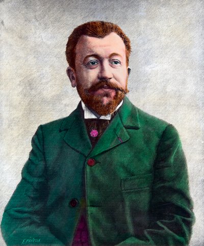 Portret van Henri Lavedan (1859-1940), journalist en toneelschrijver door Anonymous Anonymous