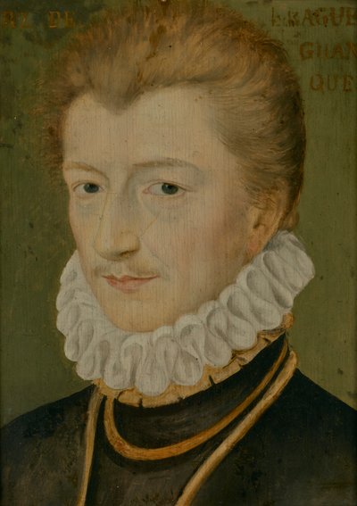 Portret van Hendrik I van Lotharingen, hertog van Guise door Anonymous Anonymous