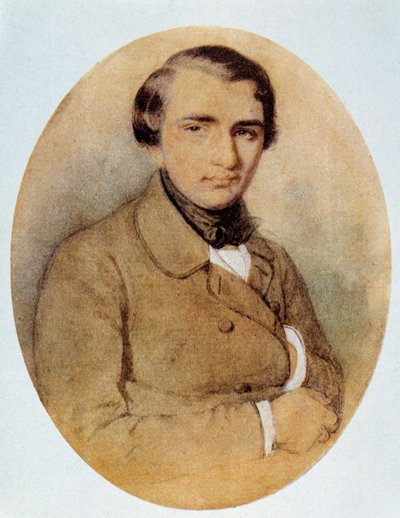 Portret van Ivan Sergejevitsj Toergenjev door Anonymous Anonymous
