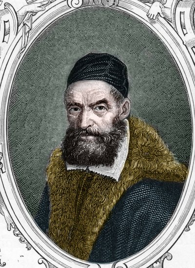 Portret van Jacopo Palma il Vecchio (Oud of Oud). door Anonymous Anonymous
