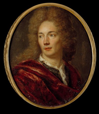 Portret van Jean de La Bruyere (1645-1696) moralist (17e eeuw) door Anonymous Anonymous