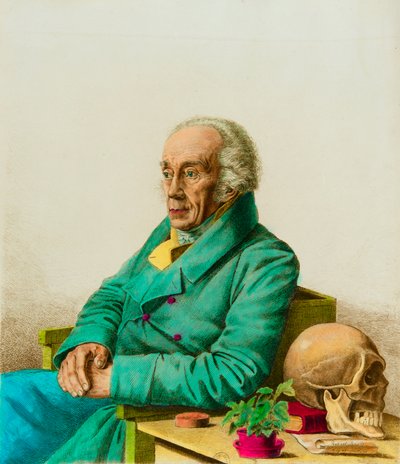 Portret van Joseph Friedrich Blumenbach (1752-1840), Duitse antropoloog en bioloog. Privécollectie door Anonymous Anonymous