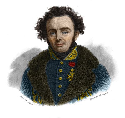 Portret van Joseph Paul Gaimard, Franse natuuronderzoeker (1796-1858) in 