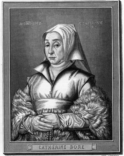 Portret van Katharina von Bora door Anonymous Anonymous