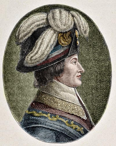 Portret van Lazarus Nicolas Marguerite Carnot (1753-1823), Franse politicus. door Anonymous Anonymous