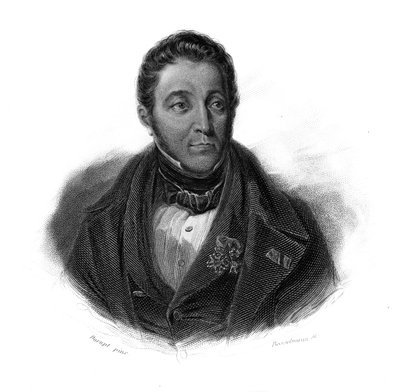 Portret van Louis-François-Xavier Crespel, genaamd Crespel-Delisse (Louis François Xavier Crespel Delisse) Franse industrieel in 