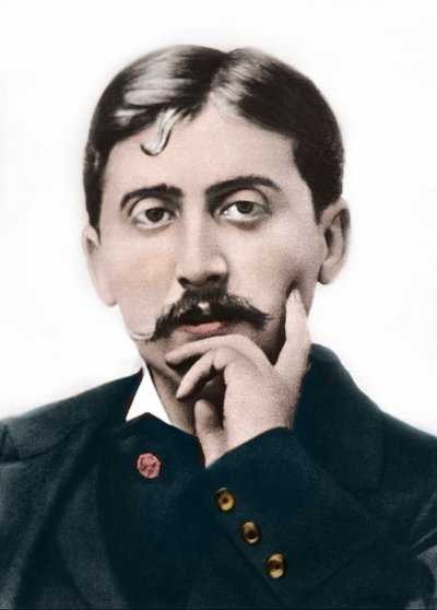Portret van Marcel Proust (1871-1922), Franse schrijver rond 1900 door Anonymous Anonymous
