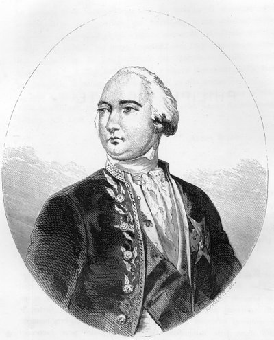 Portret van Philippe Egalite (1747-1793), Louis Philippe II Joseph d