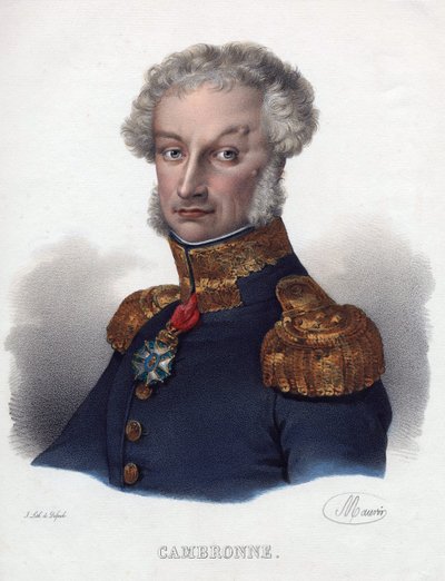 Portret van Pierre Cambronne door Anonymous Anonymous