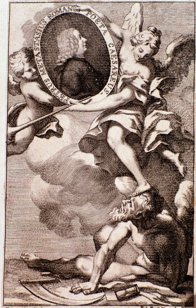 Portret van Pietro Metastasio door Anonymous Anonymous