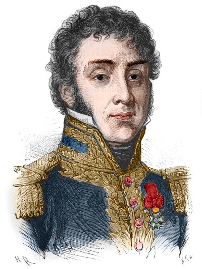 Portret van Remy Joseph Isidore Exelmans (of Exelmans), Maarschalk en Pair van Frankrijk (1775 - 1852) - in 