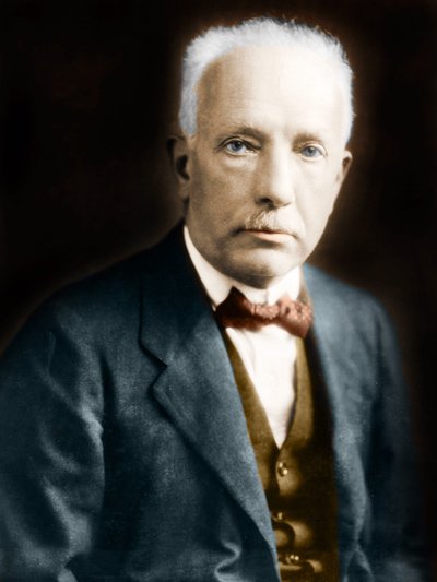 Portret van Richard Strauss (1864-1949), Duitse componist door Anonymous Anonymous