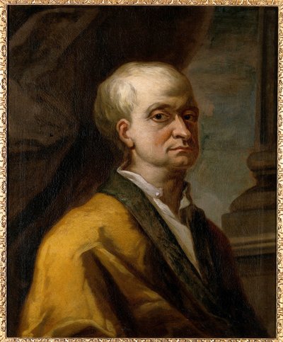 Portret van Sir Isaac Newton (1642-1727) door Anonymous Anonymous