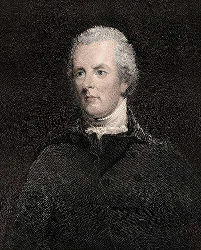 Portret van William Pitt de Jongere (1759-1806), Britse premier door Anonymous Anonymous