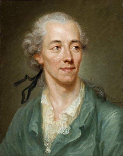 Portret van de dichter Johann Georg Jacobi (1740-1814) door Anonymous Anonymous