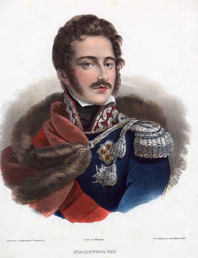 Prins Jozef Poniatowski door Anonymous Anonymous