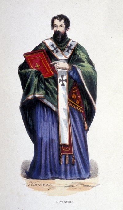 Sint Basil. Gravure rond 1830. Milaan door Anonymous Anonymous
