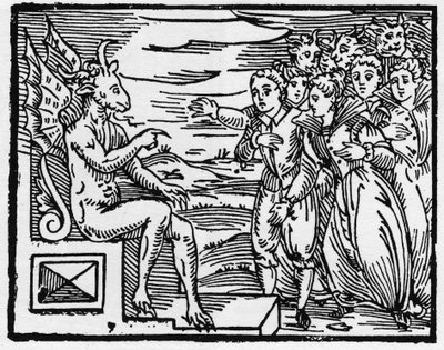 Satan eist een pact van de nieuwe tovenaars - 