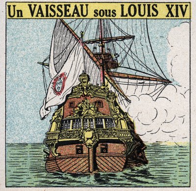 Schepen en schepen: een schip onder Lodewijk XIV (1638-1715) door Anonymous Anonymous