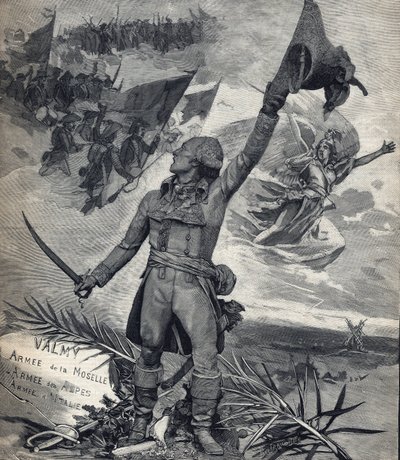 Standbeeld van generaal François Christophe Kellerman (1735-1820) Franse generaal, winnaar van de Slag bij Valmy (20 september 1792): 