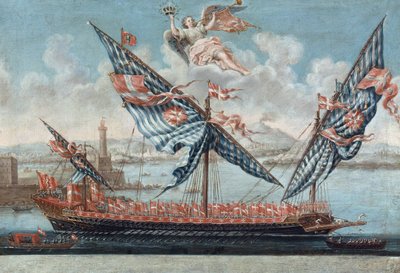 Het galeivlaggenschip van Fra