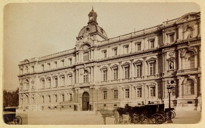 De stad Marseille en haar omgeving rond 1885-1890: de prefectuur door Anonymous Anonymous