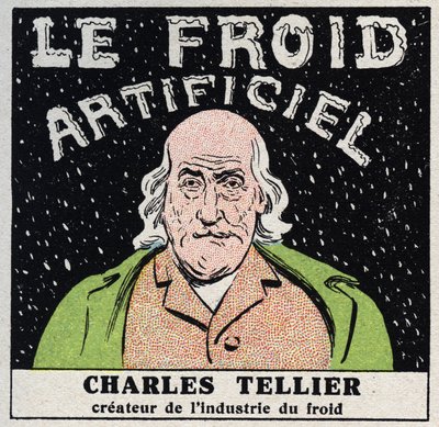 De koude industrie: kunstmatige kou uitgevonden door Charles Tellier (1828-1913) door Anonymous Anonymous