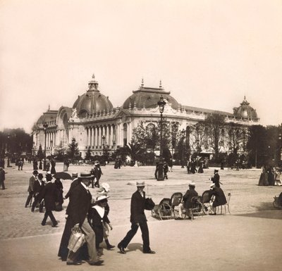 Wereldtentoonstelling van 1900 - Exposition Universelle de 1900 in Parijs: Le Petit Palais - privécollectie door Anonymous Anonymous