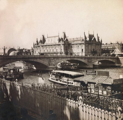 Wereldtentoonstelling van 1900 in Parijs: Paviljoen van de stad Parijs - privécollectie door Anonymous Anonymous