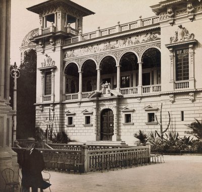 Wereldtentoonstelling van 1900 in Parijs: Het Paviljoen van Monaco - Privécollectie door Anonymous Anonymous