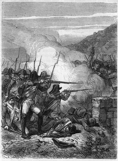 Vendee Oorlogen (1793-1796): Slag bij Torfou (Slag bij Tiffauges), overwinning van de Vendee troepen tegen die van Kleber op 19 september door Anonymous Anonymous