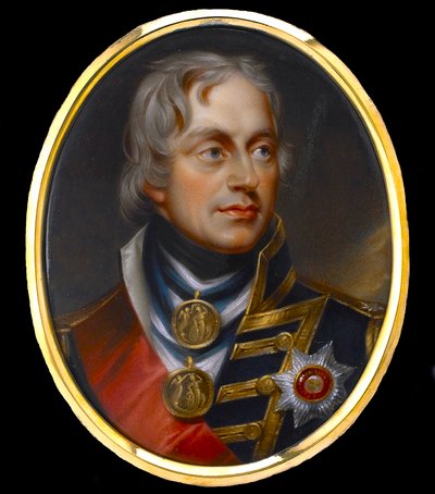 Vice-admiraal Horatio Nelson door Anonymous Anonymous