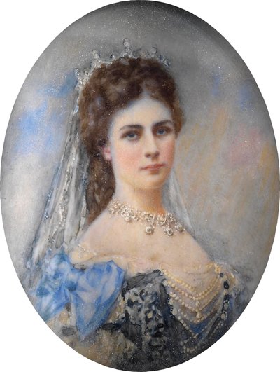 Elisabeth van Oostenrijk (1837-1898) door Anonymous Anonymous