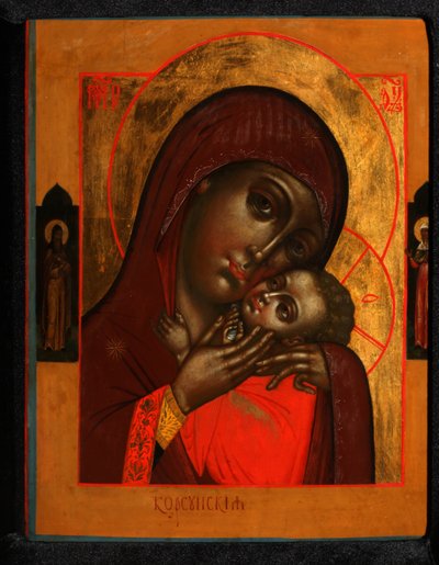 Onze Lieve Vrouw van Korsun Korsunskaya, Begin 19e eeuw door Anonymous Russian icon painter