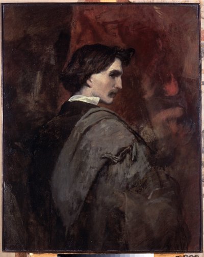Zelfportret door Anselm Feuerbach