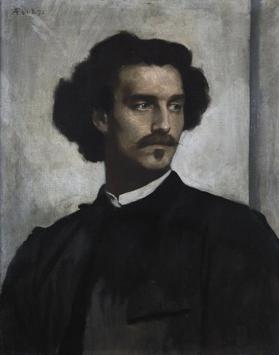 Zelfportret door Anselm Feuerbach