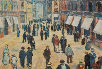 De Galleria in Milaan door Anselmo Bucci