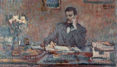 PORTRET VAN PUCCINI door Anselmo Bucci