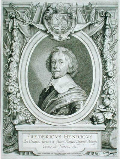 Frederik Hendrik (1584-1647) Graaf van Nassau-Dillenburg, uit 