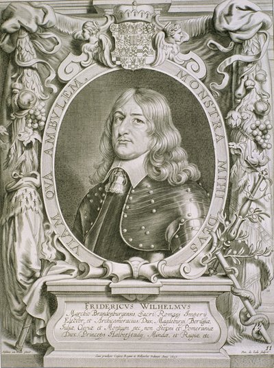 Frederik Willem (1620-88) Keurvorst van Brandenburg, uit 