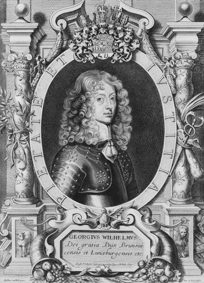 George William (1624-1705) Hertog van Braunschweig-Lüneberg, uit 