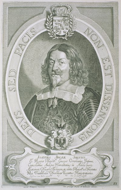 Johann Adler Salvius (1590-1652) uit 