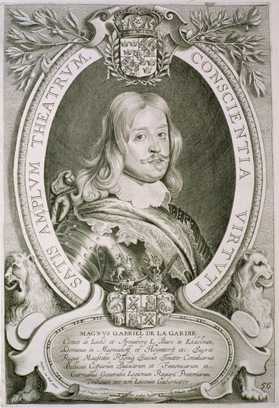 Magnus Gabriel (1622-86) Graaf de la Gardie, uit 
