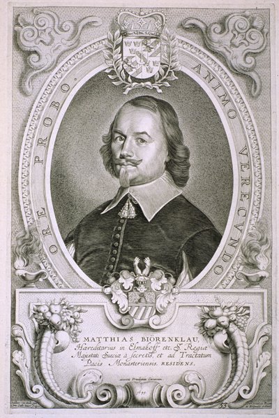 Matthias Mylonius Biorenklou (1607-71) uit 